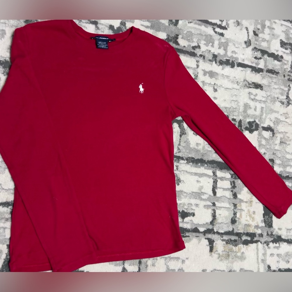 Women’s Large Long Sleeve Ralph Lauren Shirt